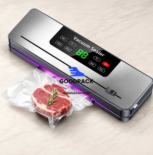 Aparat de vidat  alimente HOTU, 6 funcții, USB, pentru alimente uscate și umede &ndash; 1 buc. 621521 foto