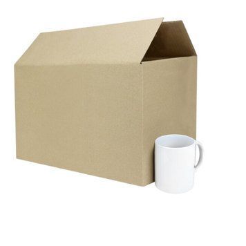 Cutie pentru colet 410&times;255&times;255 mm, carton natur, 4 clape &ndash; 5 buc. 38 foto