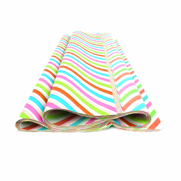 H&acirc;rtie tissue &bdquo;Linii colorate&rdquo; 500&times;700 mm &ndash; 1 coală 333 foto