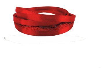 Panglică de satin roșie 0.6 cm x 33 m -1 rolă. 000612 foto