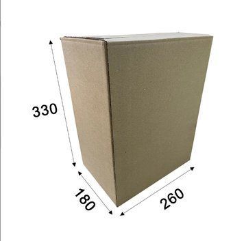 Cutie din carton 260&times;180&times;330 mm &ndash; 5 buc. 0102 foto