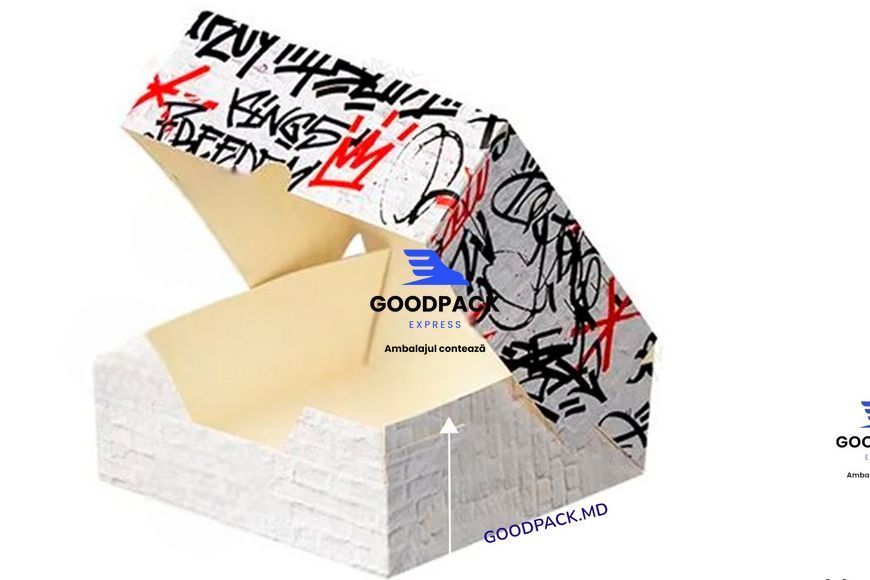 Cutie GRAFFITI 128×128×50 mm – cutie cadou decorativă 130 foto Cutie GRAFFITI 128×128×50 mm – cutie cadou decorativă 130 foto