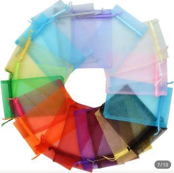Pungă de organza &icirc;n diverse culori 130&times;180 mm, 1 buc. 122 foto
