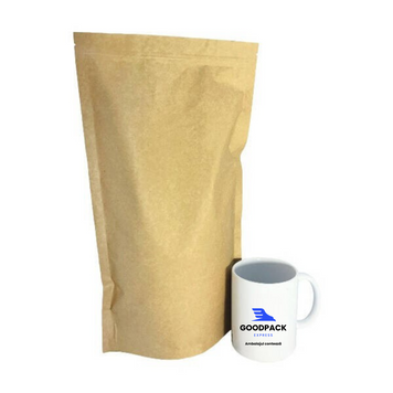 Doy-pack 210x380 mm kraft + metalizare 50 buc. 22170 foto