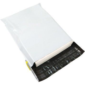 Pachet curier A3+, 340&times;440 mm, alb, cu clapetă dublă, 50 &mu;m, set 100 bucăți 23720 foto