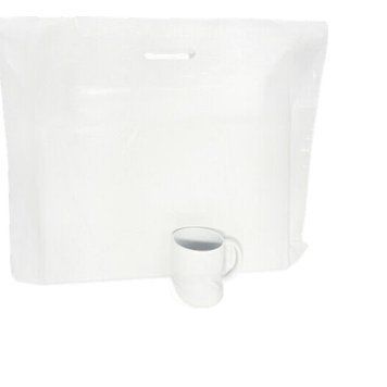 Pungă banană 580&times;480 mm 50 microni cu m&acirc;ner &icirc;ntărit &ndash; 50 buc. 02112 foto