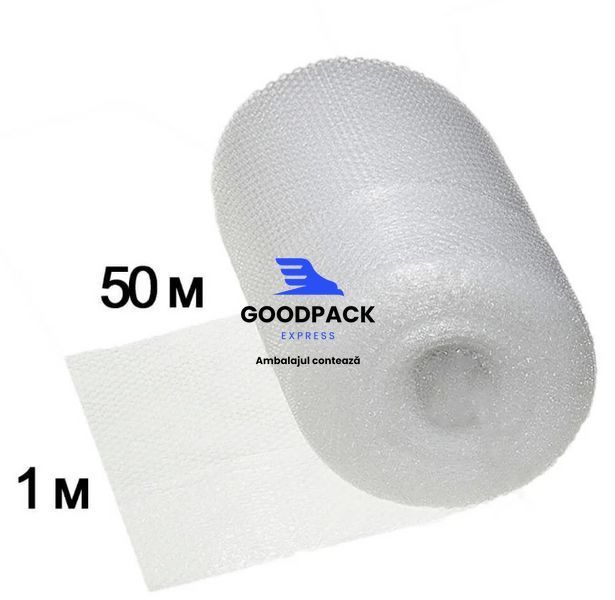 Folie cu bule de aer 100 cm x 50 m, 45 microni, 1 rolă. 012406 foto Folie cu bule de aer 100 cm x 50 m, 45 microni, 1 rolă. 012406 foto
