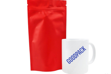 Doy-pack 140x240 mm roșu 50 buc. 22596 foto