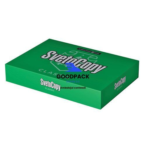 Hârtie Svetocopy A5 80g 500 foi Clasa C+ – GoodPack Moldova 234567 foto Hârtie Svetocopy A5 80g 500 foi Clasa C+ – GoodPack Moldova 234567 foto
